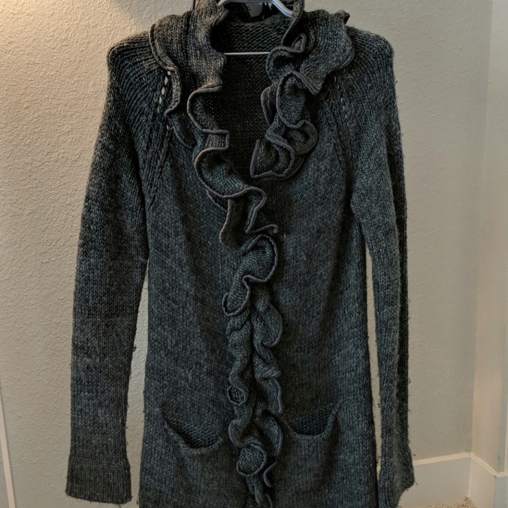 Italian heavy weight grey sweater